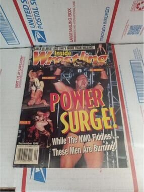 Inside Wrestling September 1998 Sable Goldberg Jericho NWO Wwe ~ Cb51